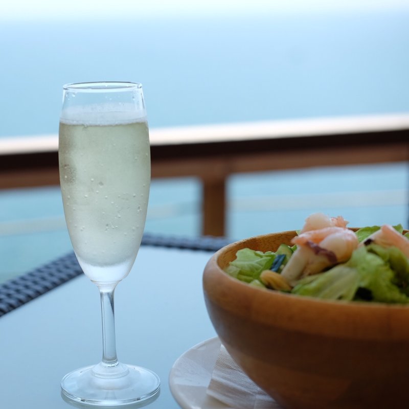 海鮮サラダ(イルキャンティ・カフェ 江の島)