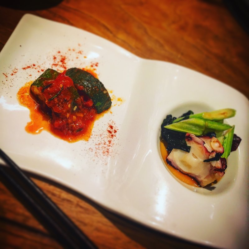 お任せ日本酒に合う酒肴(臥薪 鉃 茅ヶ崎店)