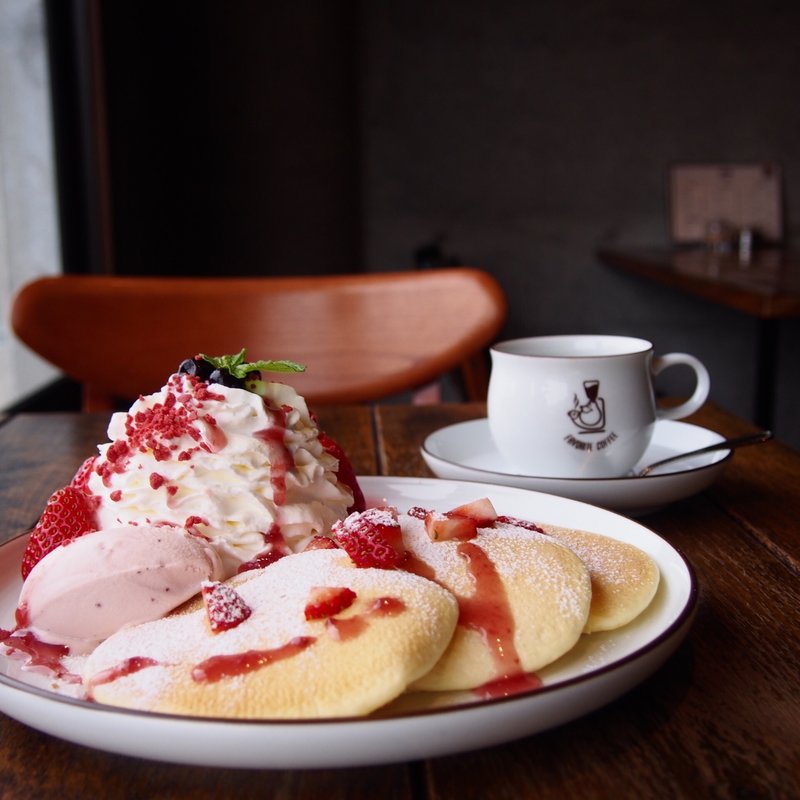 和歌山県産まりひめのパンケーキ(フェイバリットコーヒー )