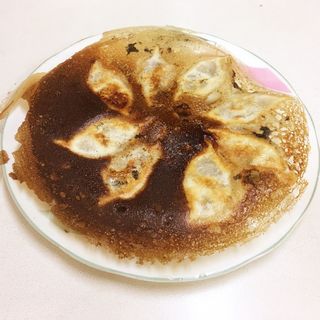 焼き餃子定食(万里長城)