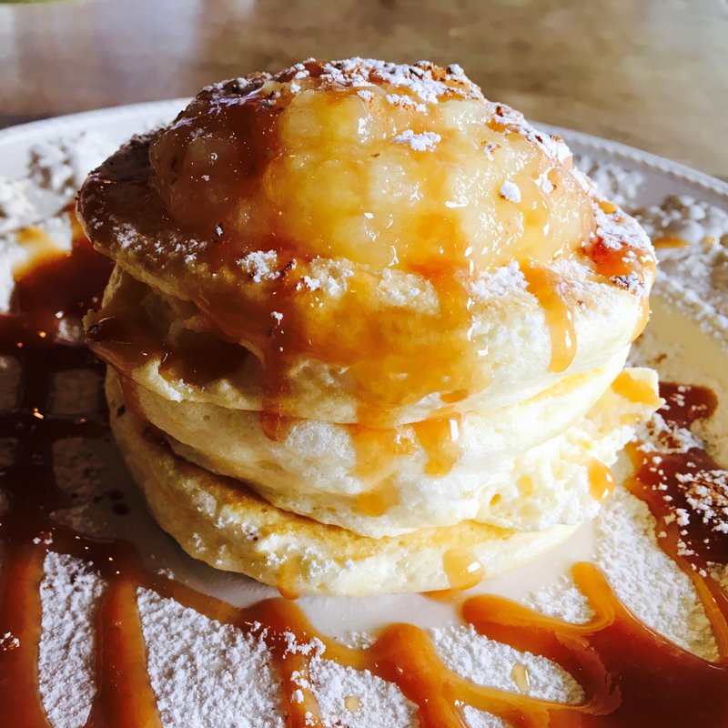 アップルパンケーキ(さとやまカフェ)