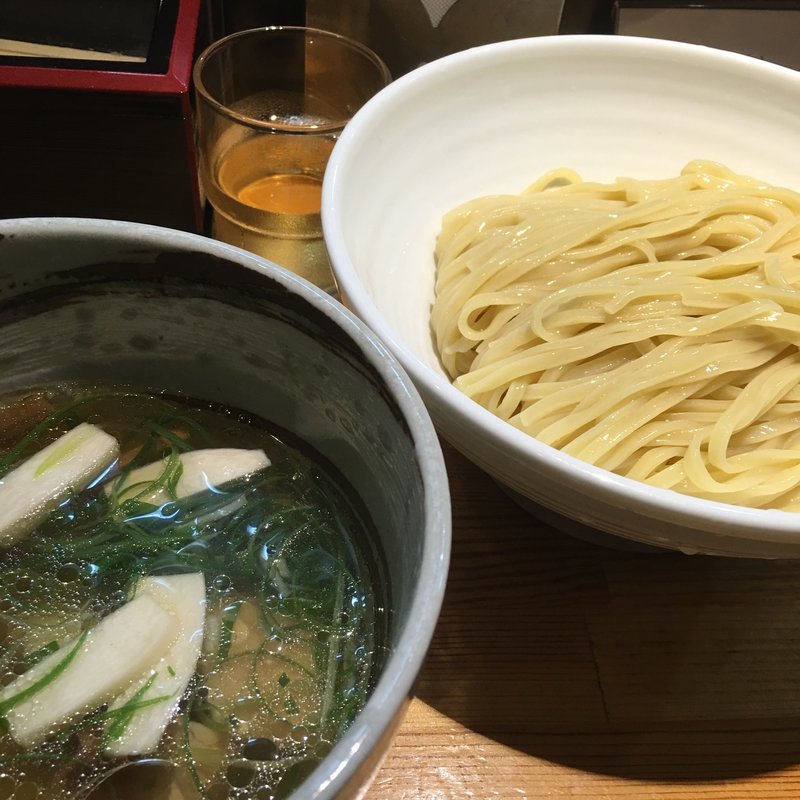 創作塩つけ麺「真蛸」(ラーメン 巌哲)