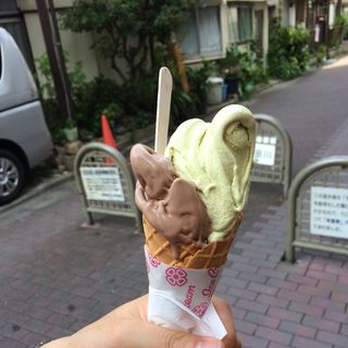 ダブル(ジェラテリアテオブロマ代々木公園店)