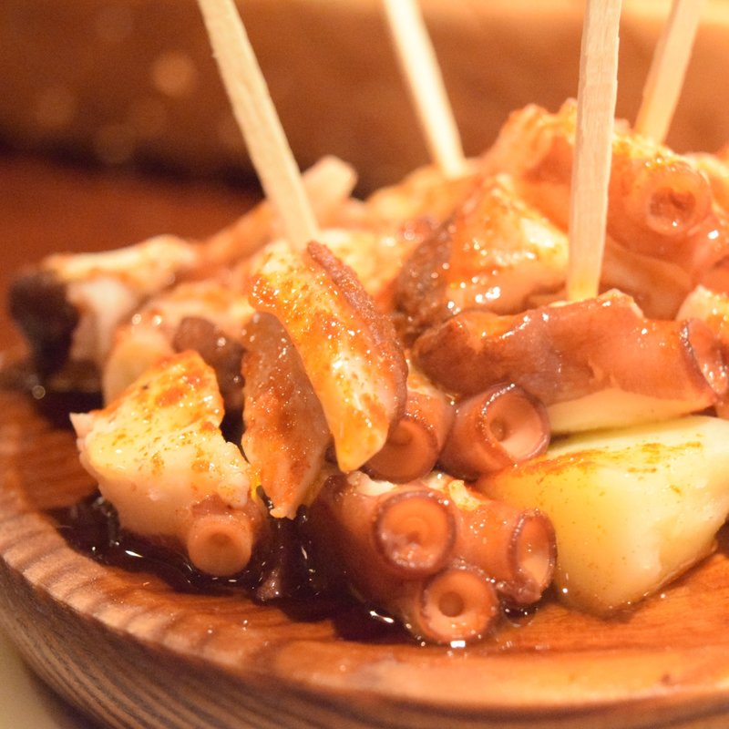 タコのガリシア風(エル・カミーノ)