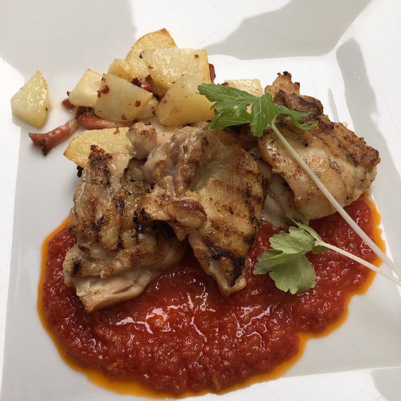 鶏もも肉のグリル(ジャドール 茶屋町)