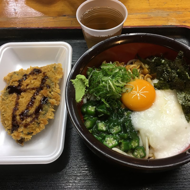 ねばとろうどん(珍味堂 ひろめ市場 )