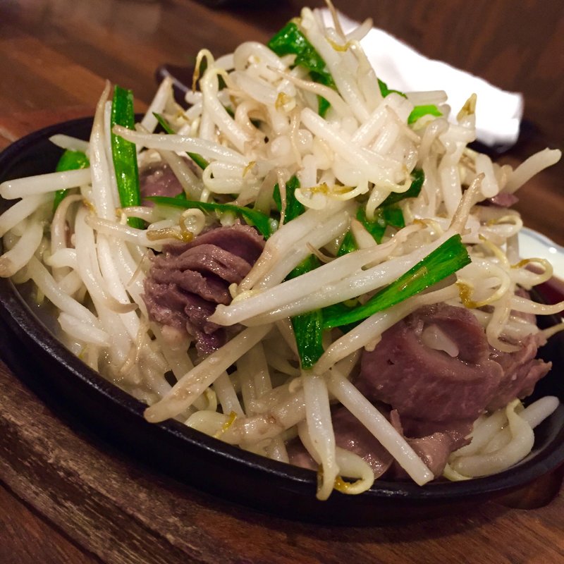 砂肝鉄板焼き(てのごい屋ホルモン)