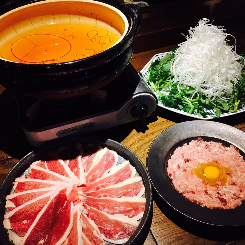 鴨しゃぶコース(Na Camo guro (なかもぐろ))