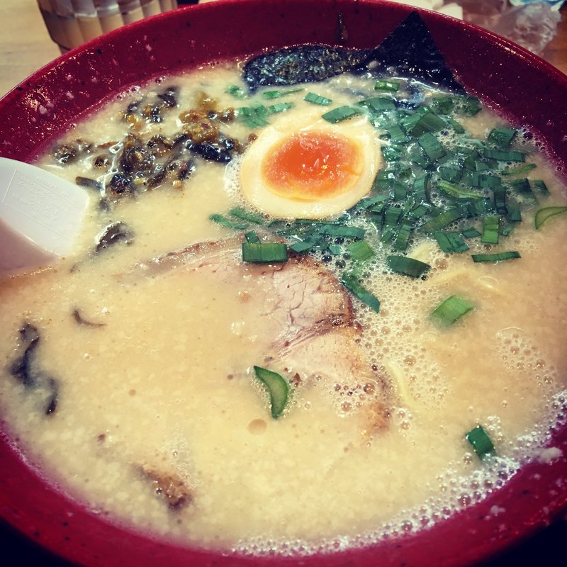 極上豚骨らーめん（並大）(まぜそば 凜々亭 郡山本店 )