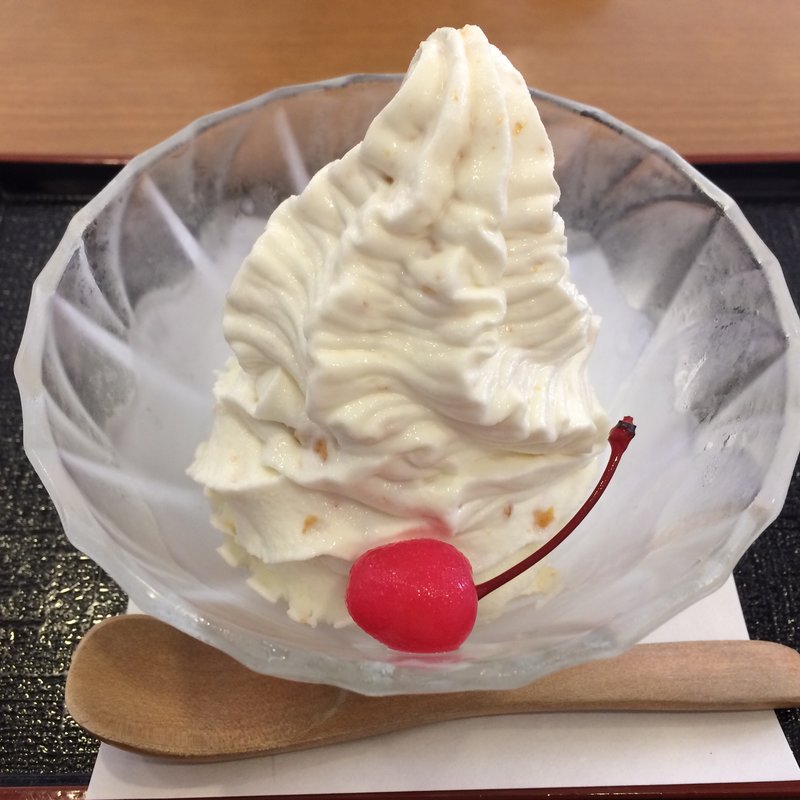 おせんべいアイス(両国國技堂)