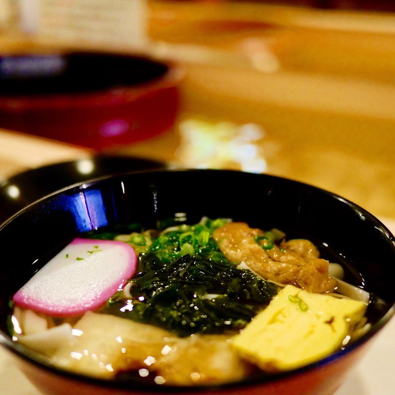 きしめん(どんぐり)