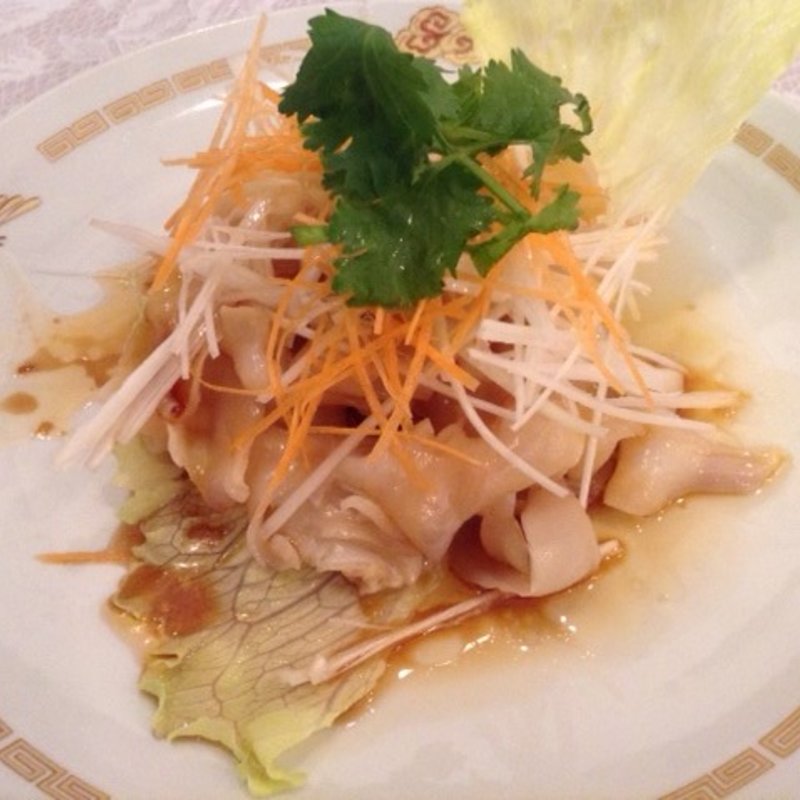 ミル貝の味付け(鴻華園)