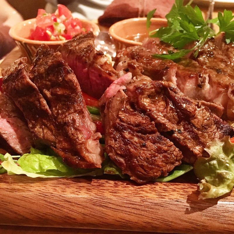 メキシコ産リブアイロールのステーキ(コミーダ ラティーナ コスタ （Comida Latina COSTA）)