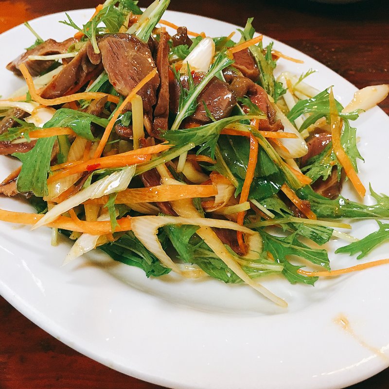 砂肝の辛味炒め(北京亭 （ペキンテイ）)