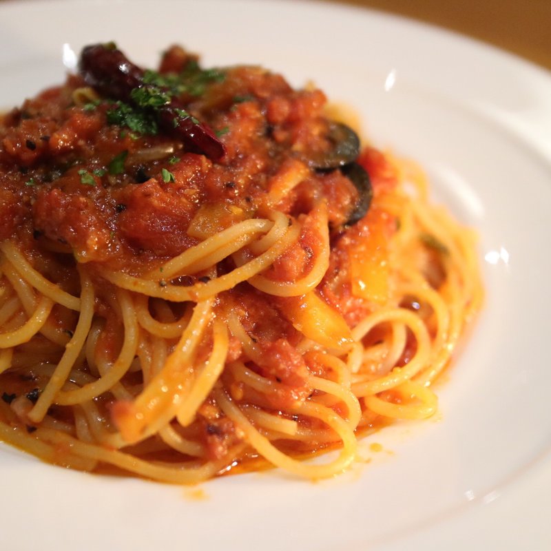 佐島産タコのラグースパゲティ(LA MAREE DE CHAYA 葉山本店 )