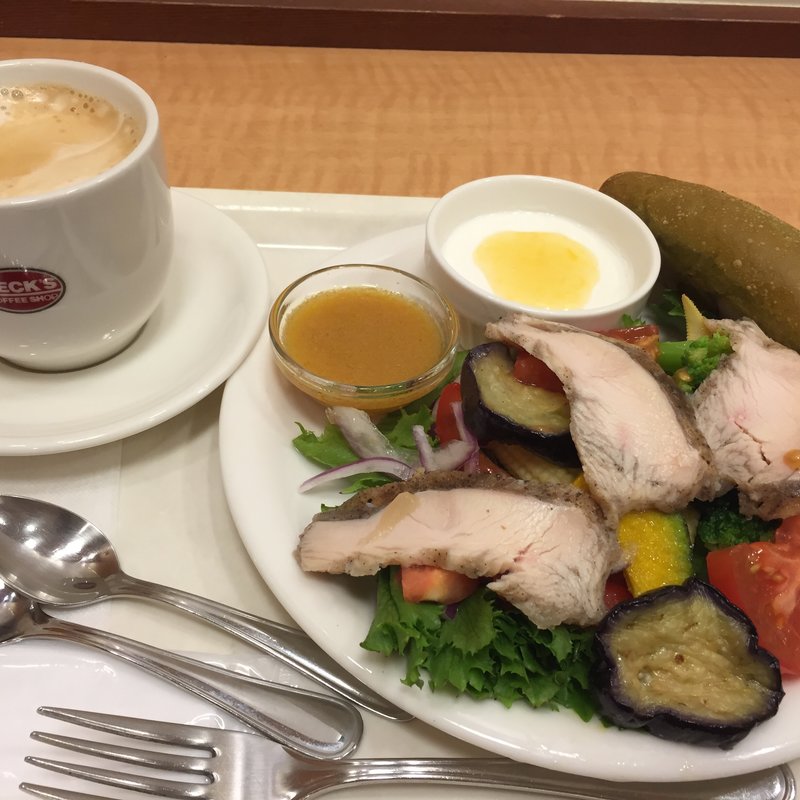 夏野菜サラダプレート(ベックス コーヒーショップ 横浜南口店  （BECK'S COFFEE SHOP）)