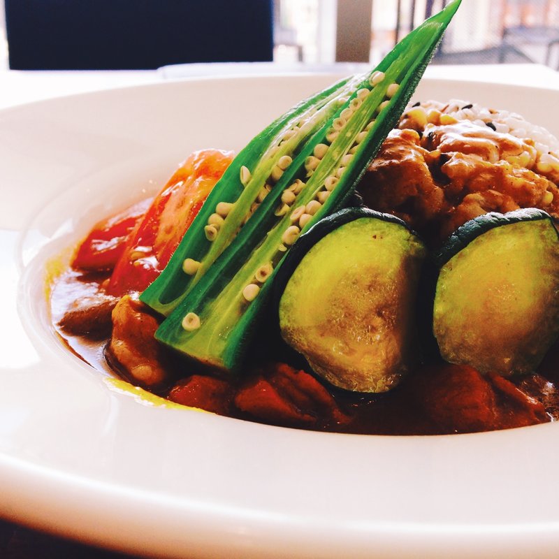 夏野菜カレー(cafe soness)