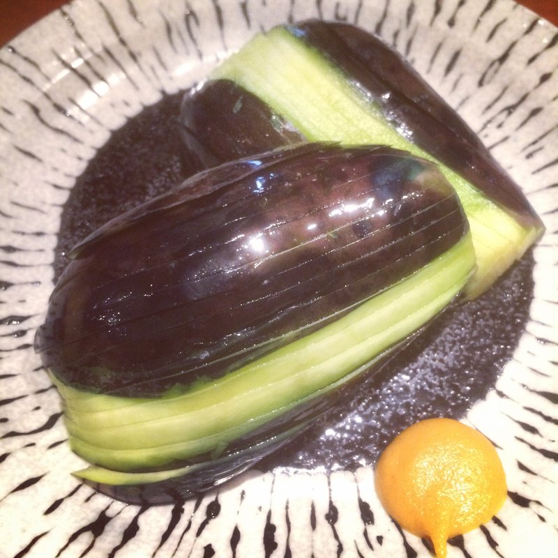 水茄子の浅漬け(ふくみ)