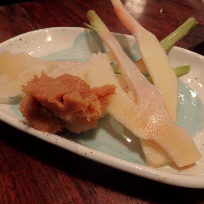 谷中しょうが(本格焼酎の店 金魚)
