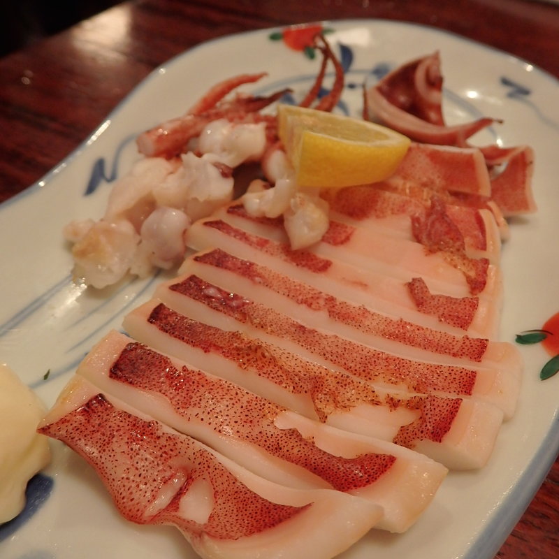 イカの一夜干し(本格焼酎の店 金魚)
