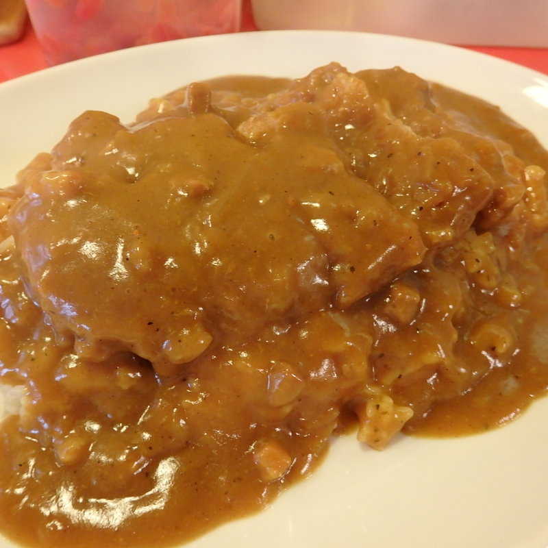 名代上メンチカレー(日乃屋カレー 神田店)