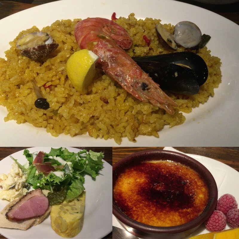 パエージャデザートランチ(セルベセリア・グランビア （CERVECERIA GRANVIA）)