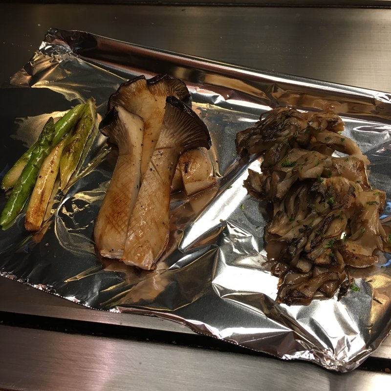 焼き野菜盛り合わせ(鉄板とステーキのお店 OPERA-Namba- (旧 TEPPANとワインと蕎麦 つなぐ))