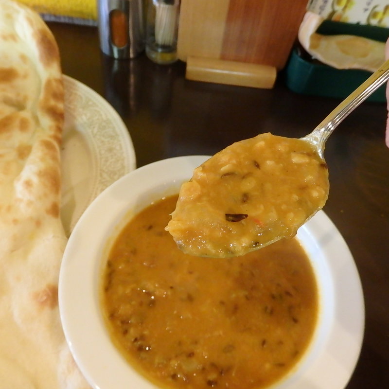 ダルマサラ（豆とトマトと玉ねぎで味付けた野菜カレー）(ザ・タンドール 神田店)