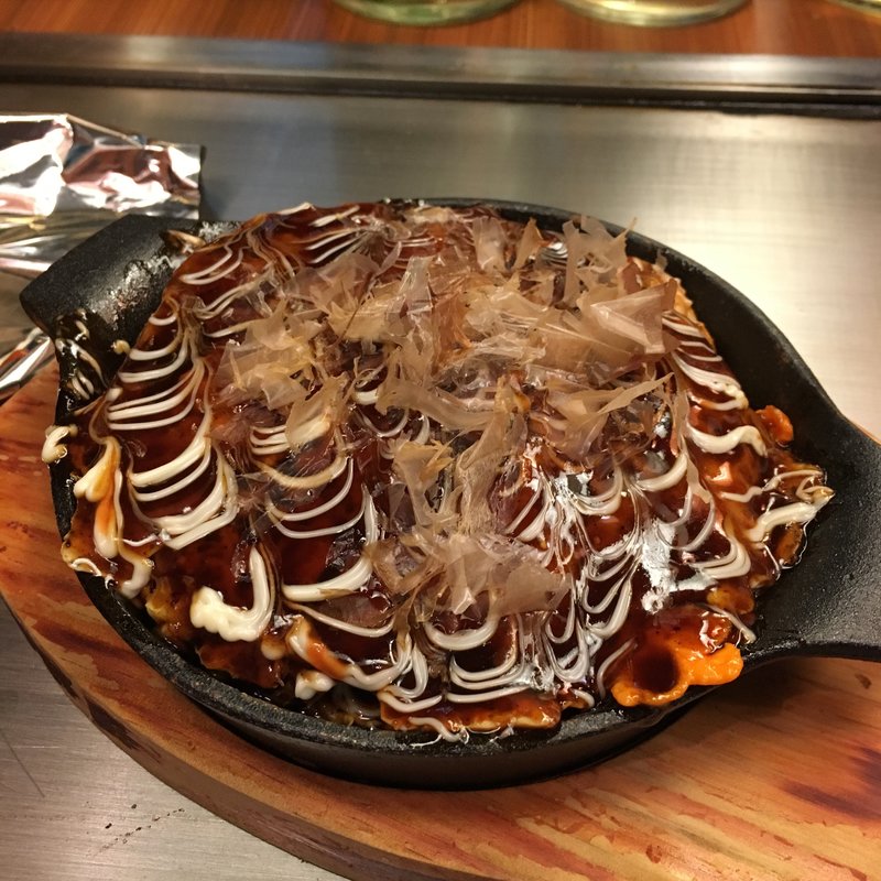 豚玉(鉄板とステーキのお店 OPERA-Namba- (旧 TEPPANとワインと蕎麦 つなぐ))