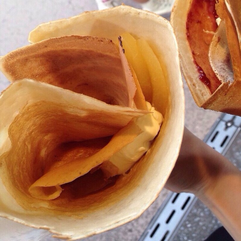 クリームチーズアップル(コクリコクレープ店)