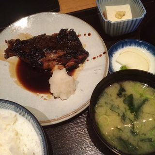 炭火焼魚定食(葱屋みらくる 神楽坂 （ねぎやみらくる）)