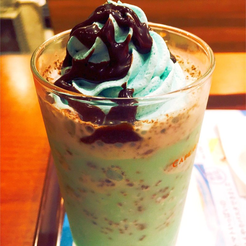 ソルベージュミントチョコ(カフェ・ド・クリエ新宿東新ビル店)