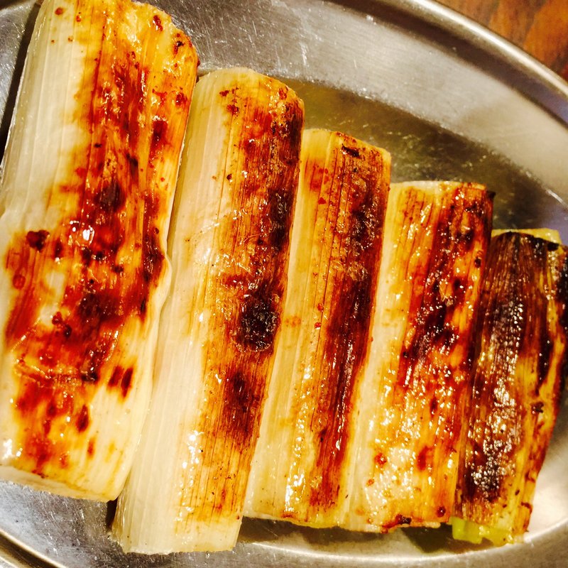 ねぎ焼き(とりビアー 三軒茶屋本店)