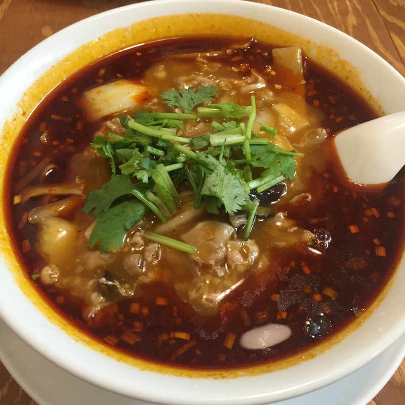 麻拉牛肉(マーラーニューロン)麺(青山麺飯坊)