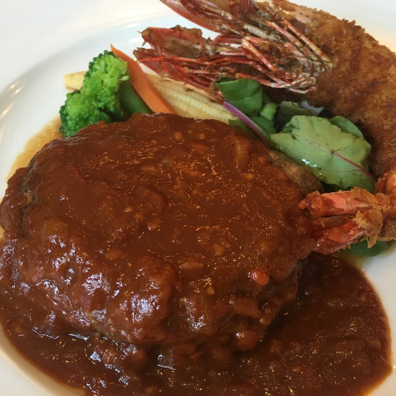 国産和牛ハンバーグ(東京ドームホテル札幌 レストランパティオ)