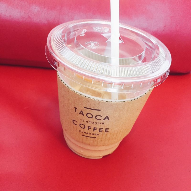 カフェラテ(TAOCA COFFEE 苦楽園本店)