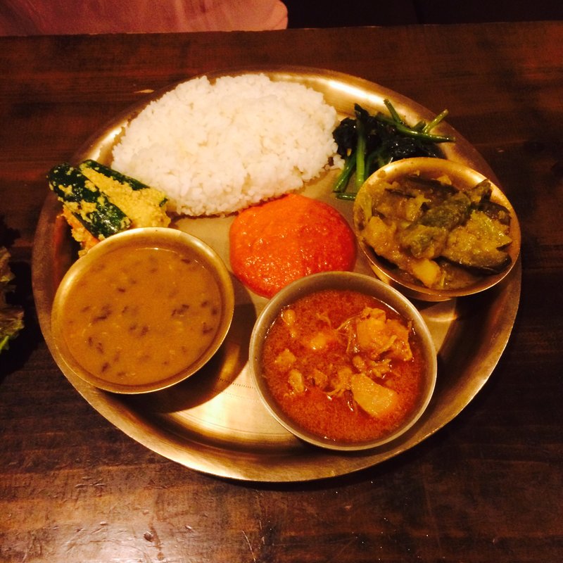 ダルバート ノンベジ(ネパリコ 渋谷店 Nepalico shibuya)