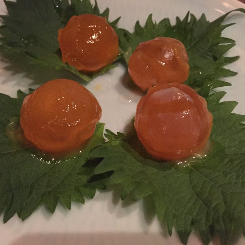 卵黄の味噌漬け(味噌鐵 カギロイ)