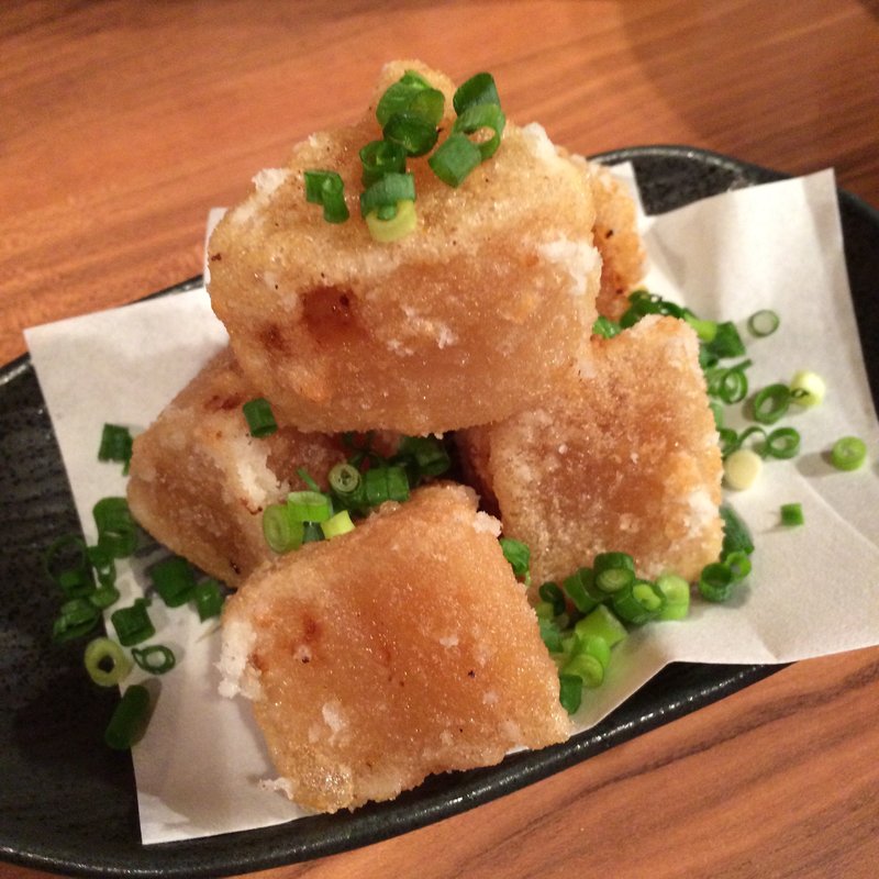 煮大根の唐揚げ(博多とりかわ　長政)