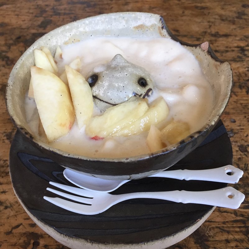 桃のスムージー(ハチラボ )