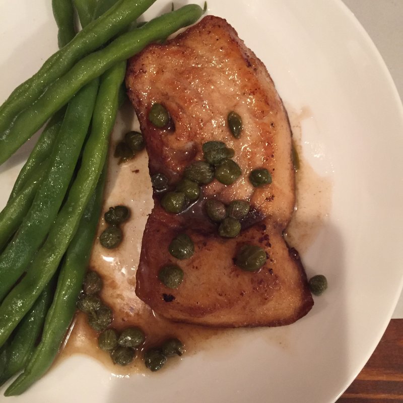 カジキのムニエル(ガンゲット・ラ・シェーブル)