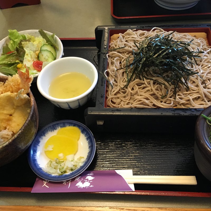 ざるそばセット(更科 （さらしな）)