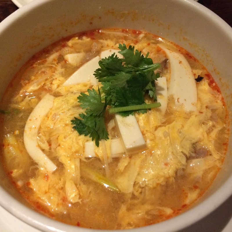 〆のサンラータン麺(五香路 大手町店)