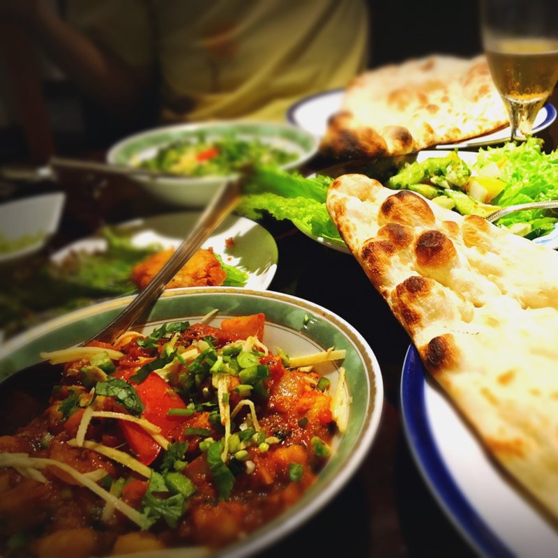 チャナマサラカレー(サイーファ ケバブ アンド ビリヤニ （SAHIFA KEBAB & BIRYANI ）)