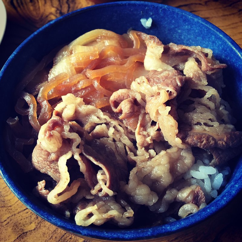 ミニ牛丼(宝来食堂 )