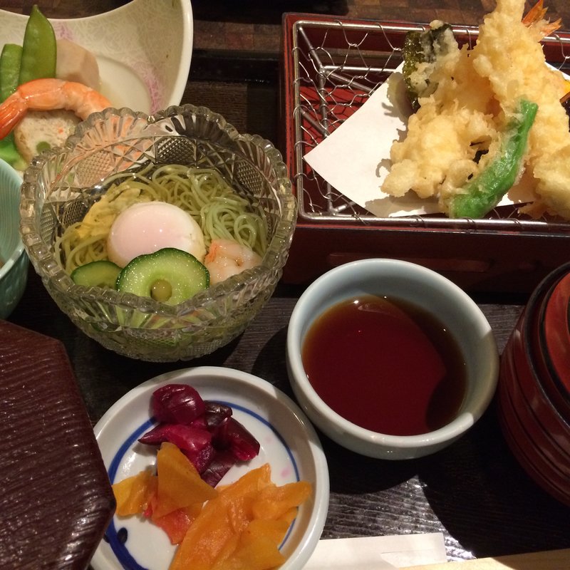 天ぷら定食(江戸川 あべのハルカスダイニング店 )