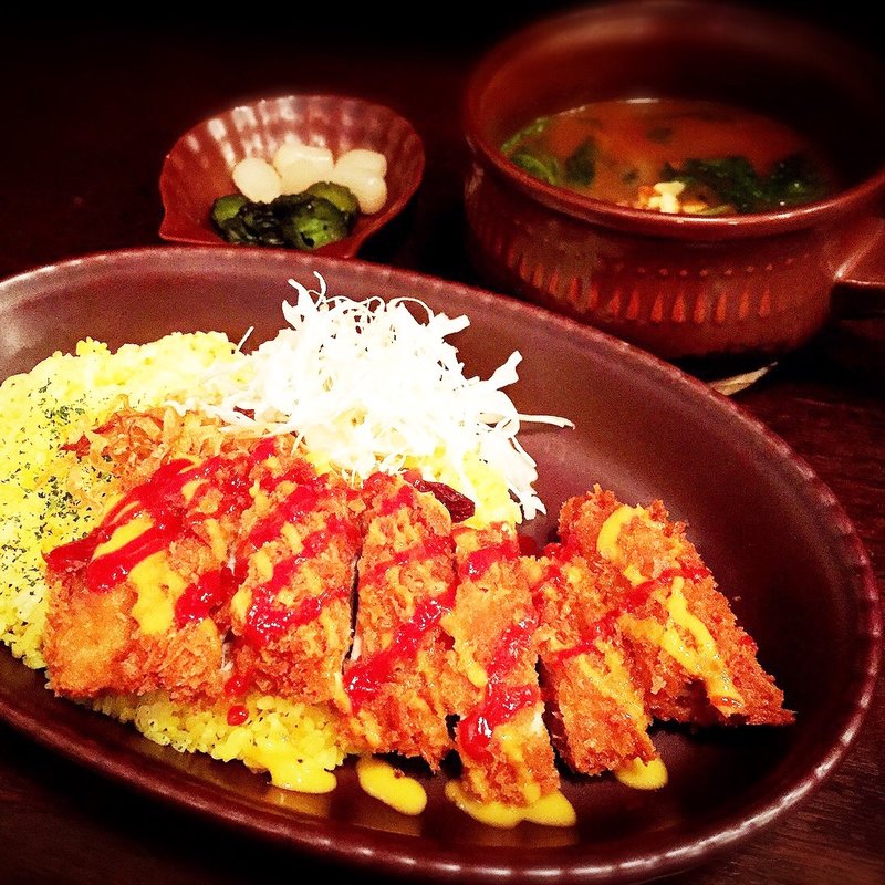 チキンカツカレー(ビストロ喜楽亭)