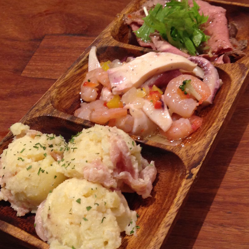 前菜盛り合わせ(ミッテラン二世)