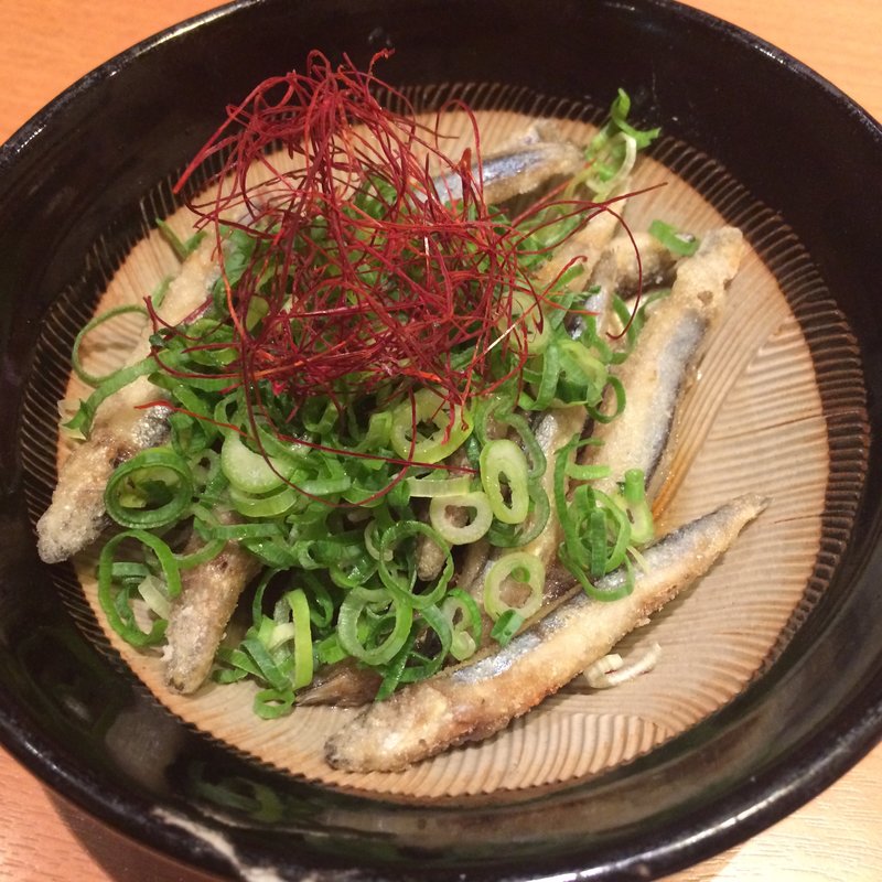 きびなごの油淋魚(よかたい 晴海トリトン店)