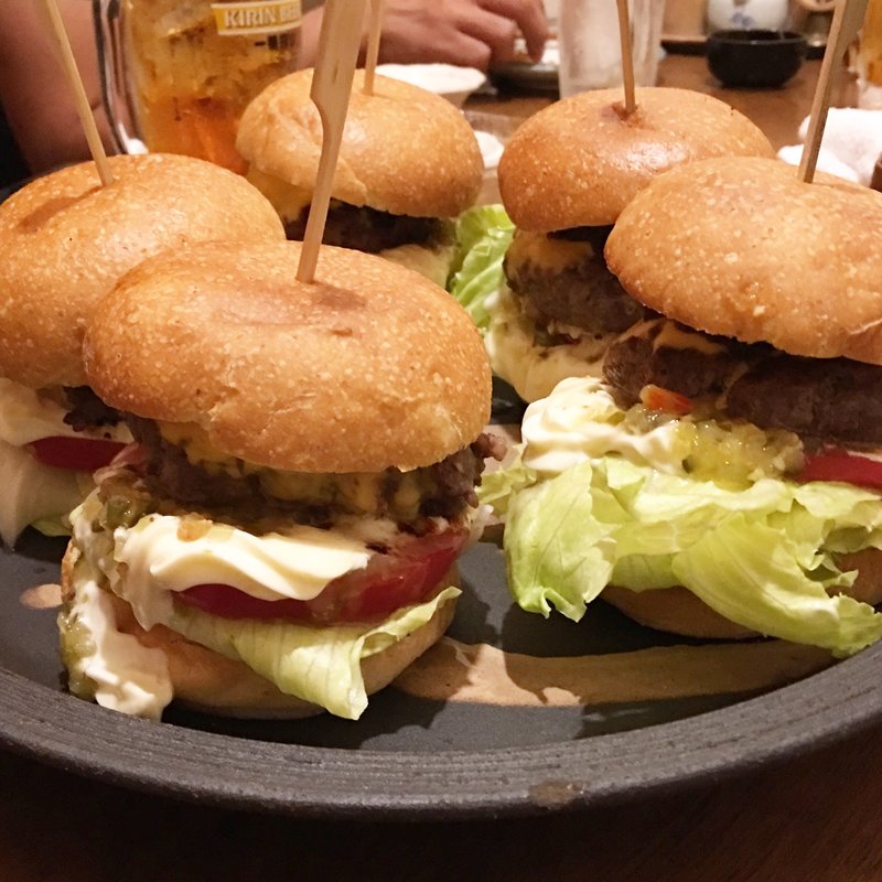 ハンバーガー(鳥と魚 )